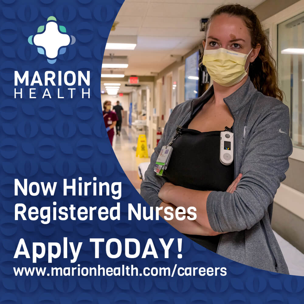Marion Health nursing careers